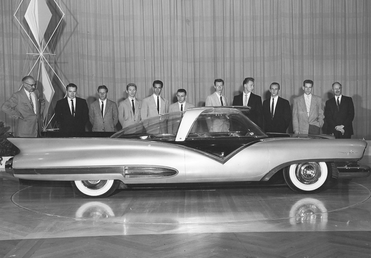 1955 Ford Mystere and those guys in suits again