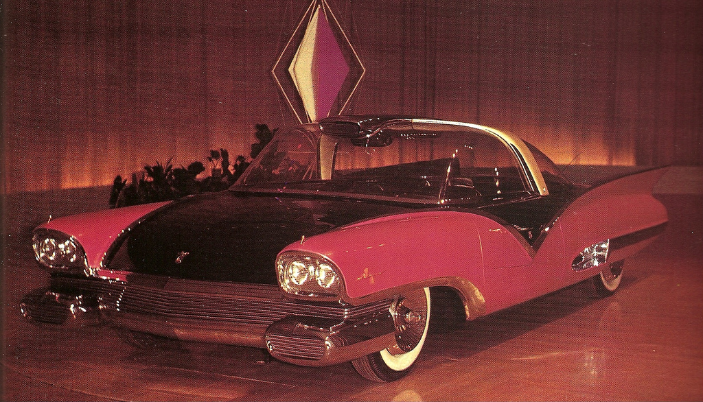 1955 Ford Mystere front quarter photo in color