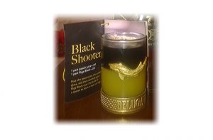 Black Shooter cocktail screwed photo