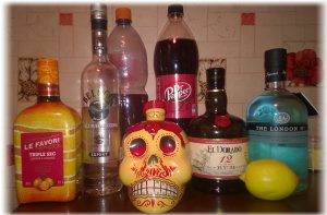 Long Island Iced Tea ingredients screwed photo