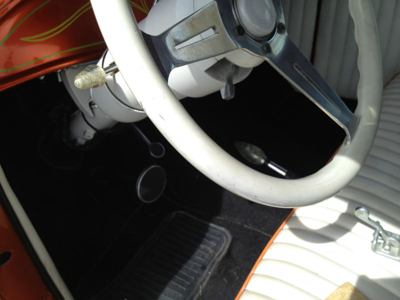 Switchblade 327 steering wheel and pedals