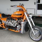 Custom bobber with legendary Hemi