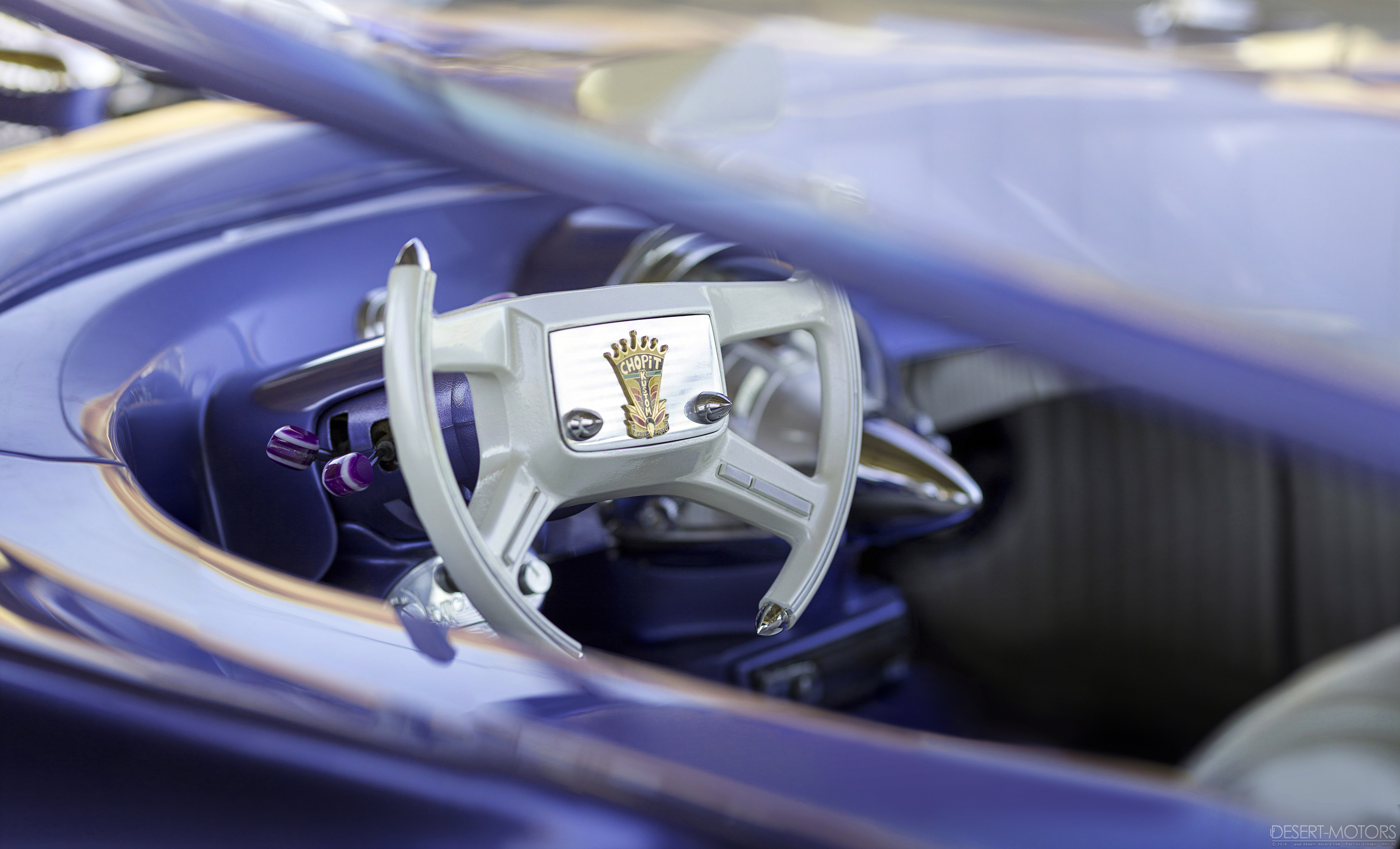 Beatnik Bubbletop steering wheel (Gary sure has a nice logo)