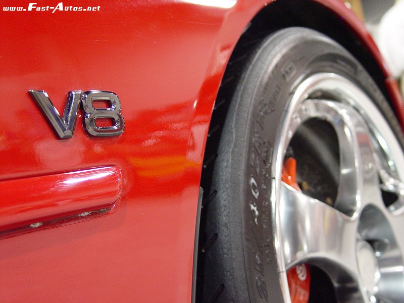 Lexus IS 430 showing he is really V8