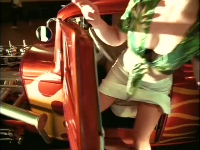 Switchblade 327 appearing in Jump Jive An' Wail official music video