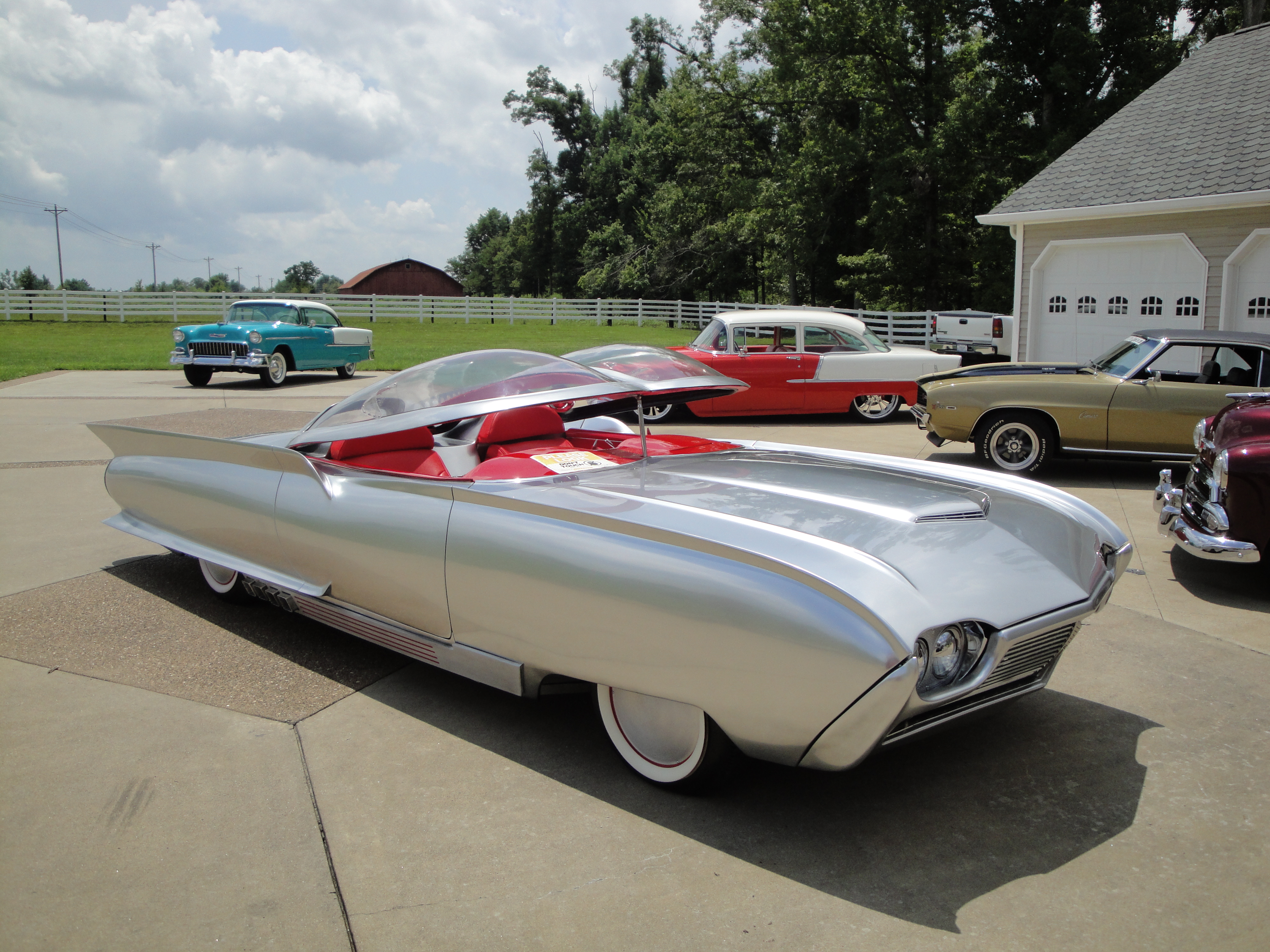 Thunderflite front quarter, open top