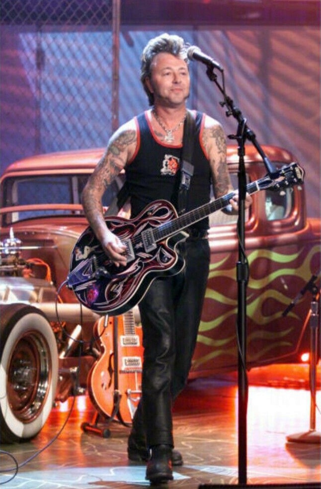 Brian Setzer on TV, THE TONIGHT SHOW WITH JAY LENO, June 19, 2001