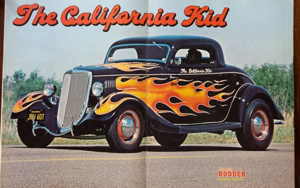 California Kid poster, a magazine poster for the movie The Guy from California 1974