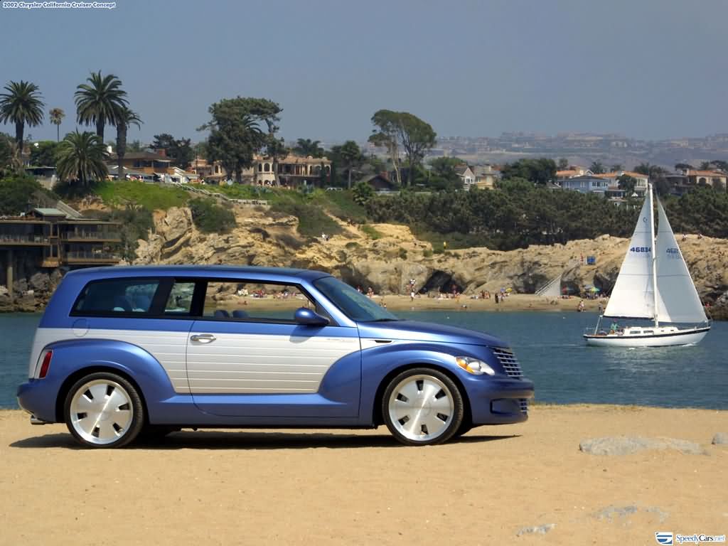 California Cruiser and the sea