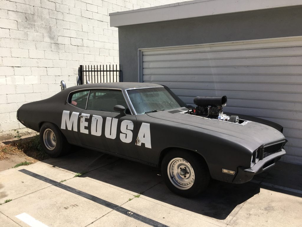 Medusa, chillin' near her home several years after her movie role