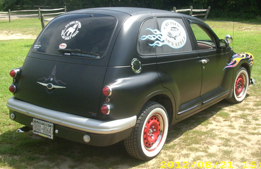 PT Cruiser custom retro restyling rear quarter 1