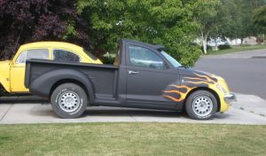 PT Cruiser custom truck side