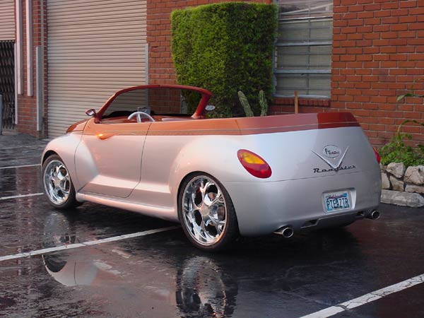 PT Cruiser custom PTeazer rear quarter