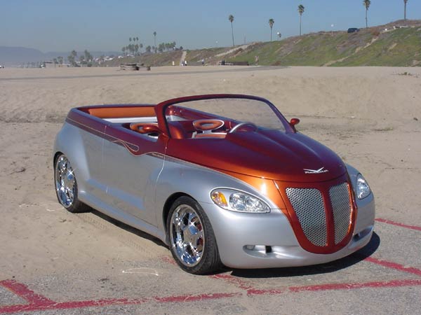 PT Cruiser custom PTeazer roadster front quarter 1