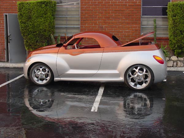 PT Cruiser custom PTeazer roadster in a pickup form