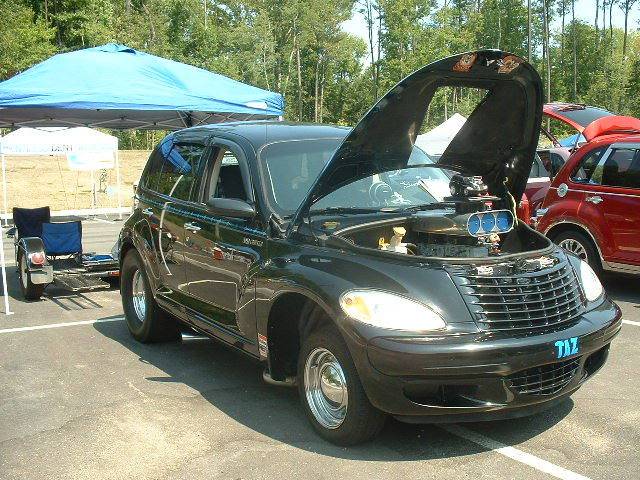 PT Cruiser with a V8 TAZ front quarter