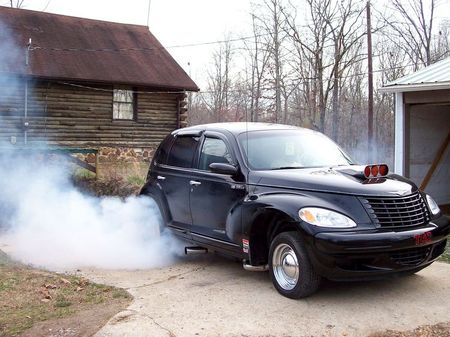 PT Cruiser with a V8 TAZ, early photo