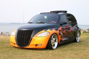 PT Cruiser custom by Pat Maxwell front
