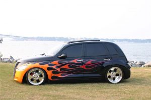 PT Cruiser custom by Pat Maxwell side
