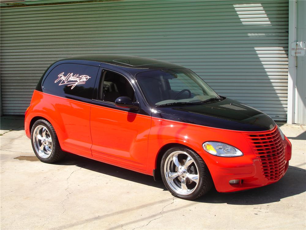 PT Cruiser custom by Boyd Coddington front quarter