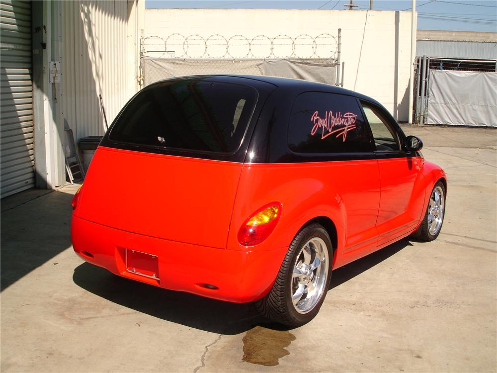 PT Cruiser custom by Boyd Coddington rear quarter