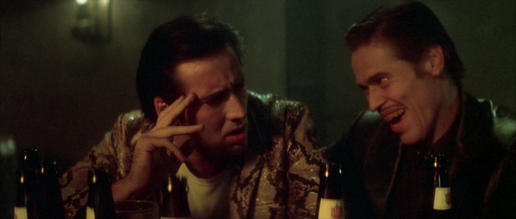 Wild At Heart Nicolas Cage and Willem Dafoe