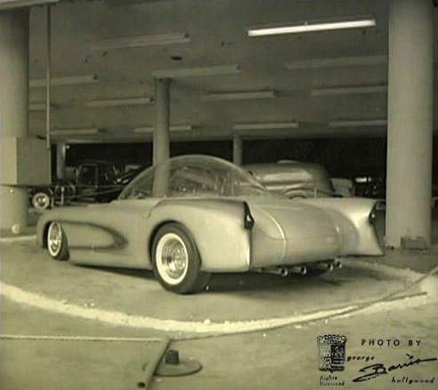X-Sonic rear quarter, George Barris photo