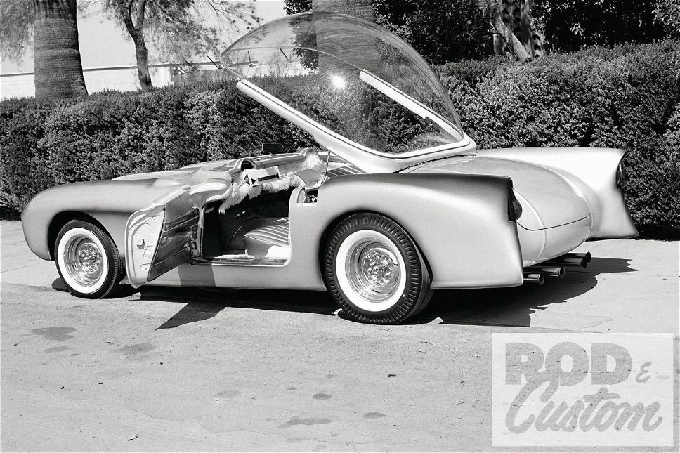 X-Sonic, side view, Rod & Custom photo