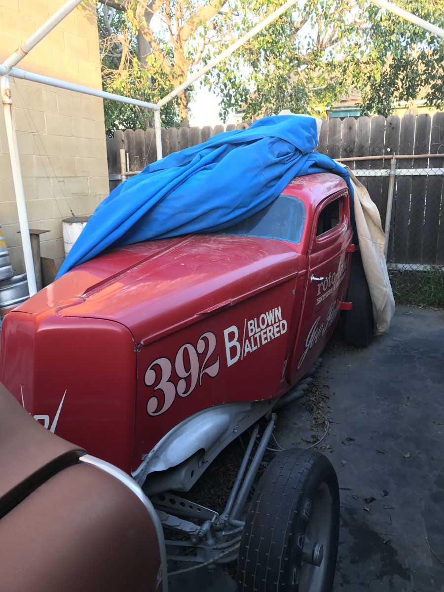 Caddy V12 powered Ford hiding under the rag