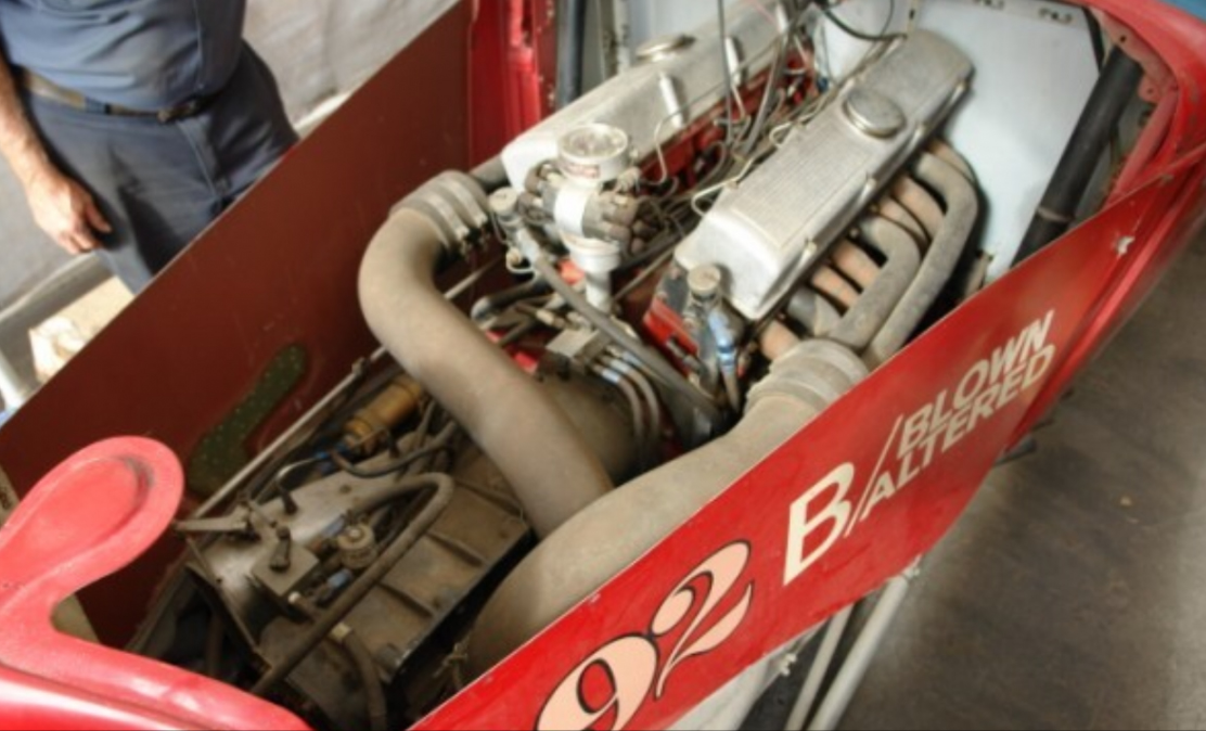 Caddy V12 powered Ford engine