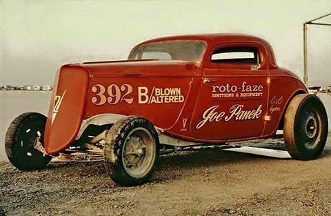 Caddy V12 powered Ford front quarter