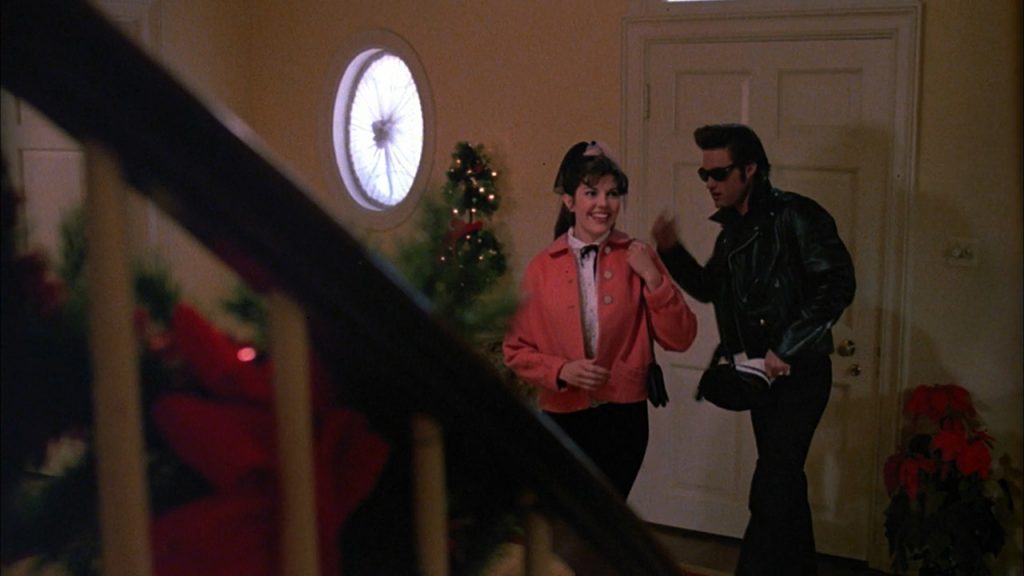 Kurt Russell as Elvis Presley in leather