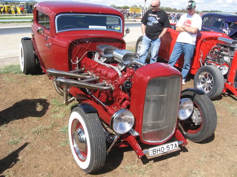 Elvis the GMC V12 hot-rod front quarter 2