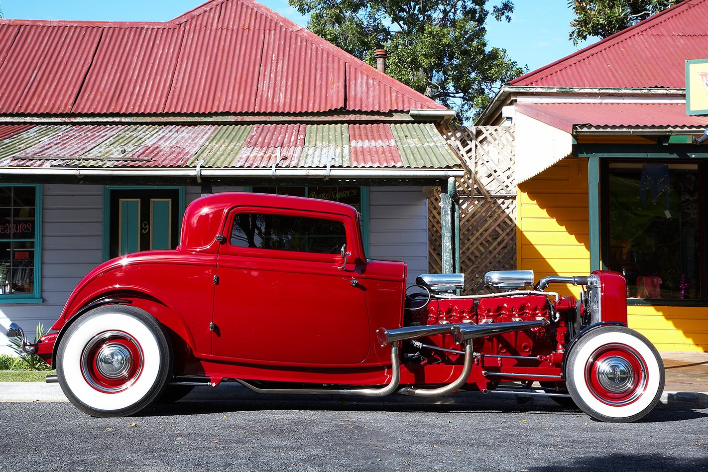Elvis the GMC V12 hot-rod side