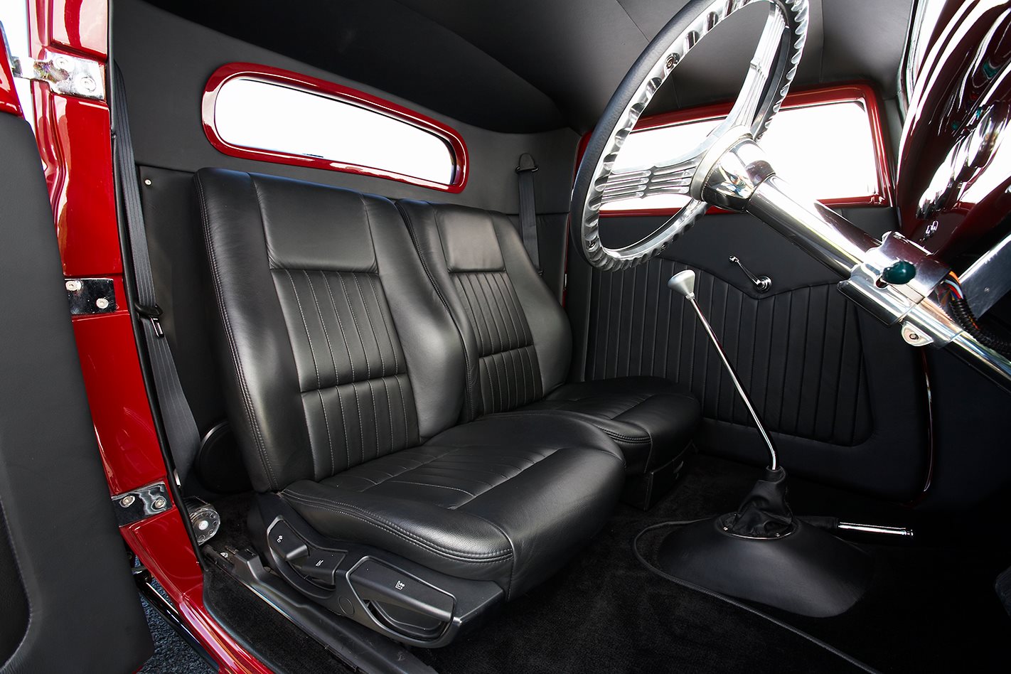 Elvis the GMC V12 hot-rod interior 2