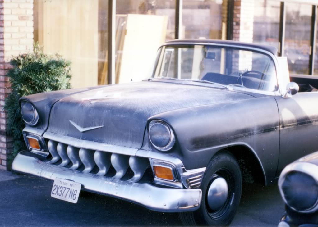 Chevrolet Bel Air 1956, front view, Dude's car