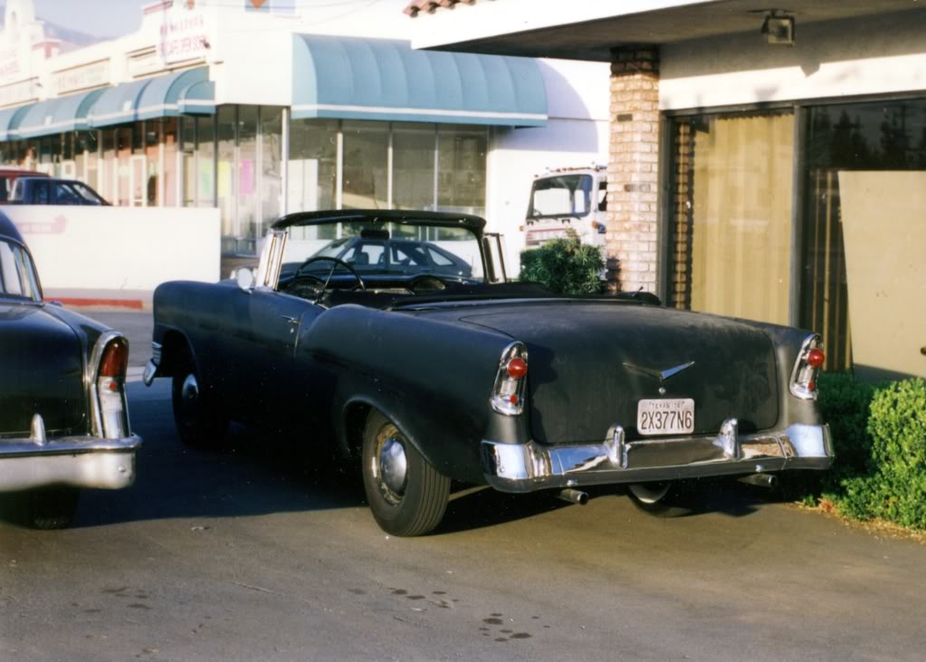 Chevrolet Bel Air 1956, rear view