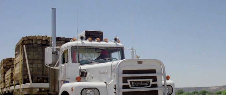 Brockway, note the husky on the hood, Convoy 1978