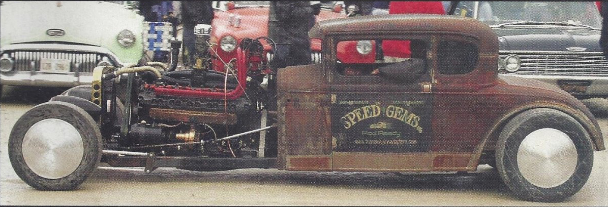 Seagrave V12 rat-rod, shot 1.
