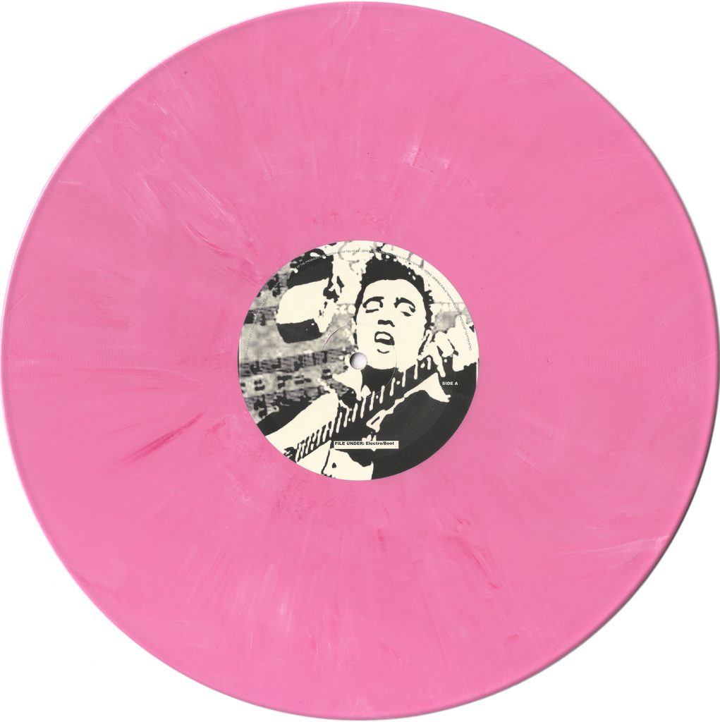 Elvis vs 13 Cats vinyl disc scan