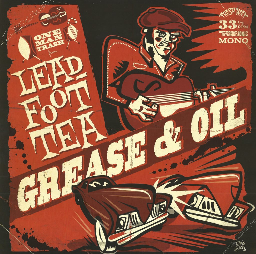 Grease & Oil, front scan