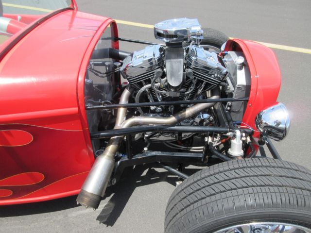 Red hot rod with V2, photo 08.