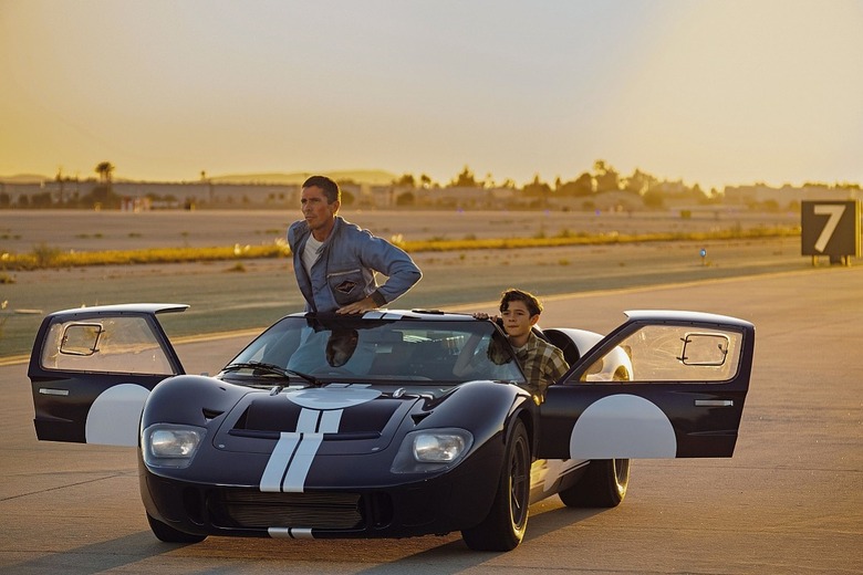 Ken Miles and his son Peter, Ford v ferrari