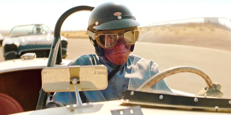 Ken Miles driving a Cobra Shelby, ford v ferrari