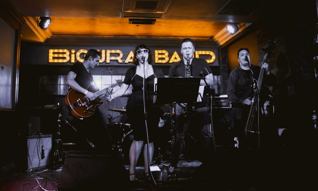 Ghost Radio, a rockabilly band from Chelyabinsk
