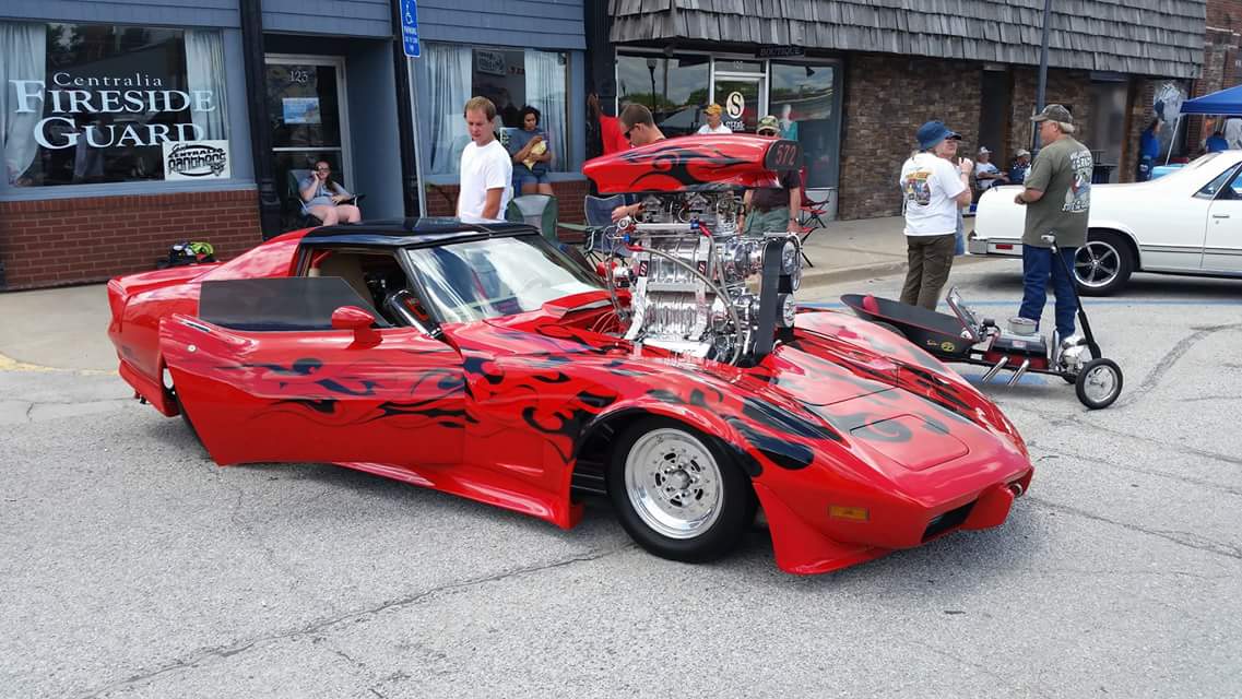 Chevrolet Corvette with two compressors, photo 01.