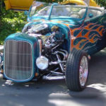Ford Hot rod with Alfa Romeo V6 engine