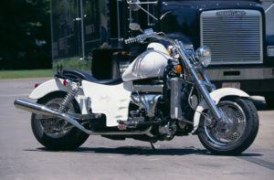 There for an article about the Boss Hoss motorcycle with a V6 engine.