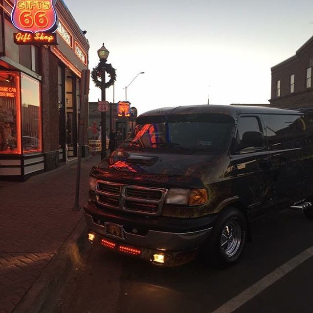 2000 Dodge Ram Van B1500 "The Dragon Lord", Route 66 photo, 01.