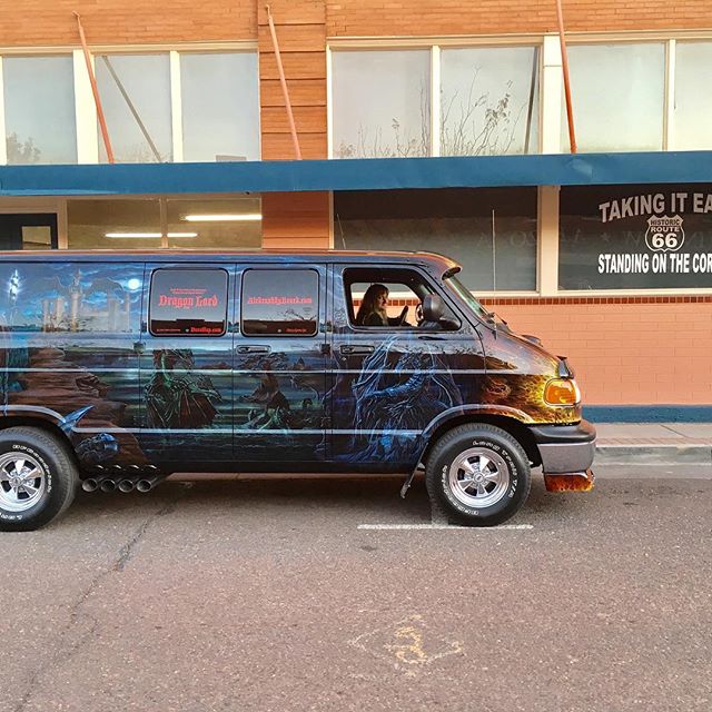 2000 Dodge Ram Van B1500 "The Dragon Lord", Route 66 photo, 02.